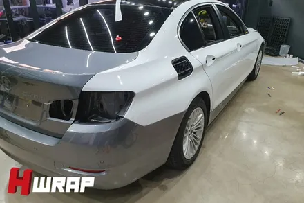 강서구랩핑 BMW F10 5시리즈 전체랩핑 [에이치랩] 시공후기 / 부천 소사구 송내동