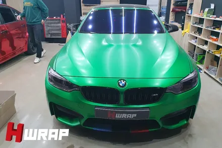 부천자동차스티커 부착 BMW M데칼스티커 [에이치랩] 시공후기 / 부천 소사구 송내동