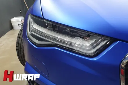 시흥랩핑 부천랩핑 라이트필름 아우디 A6 부천래핑 [Hwrap] 시공후기 / 부천 소사구 송내동