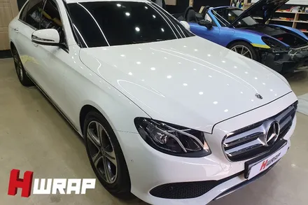 부천루프스킨 벤츠E클래스 E300 부천랩핑 [에이치랩] 시공후기 / 부천 소사구 송내동