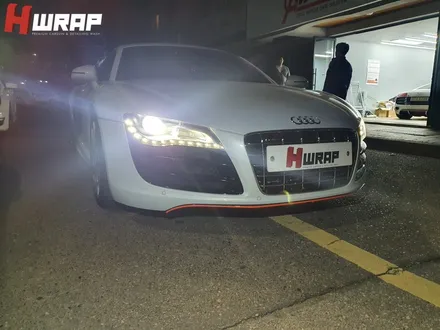 아우디 R8 프론트립 리어디퓨저 포인트랩핑 시공 / 부천 소사구 송내동
