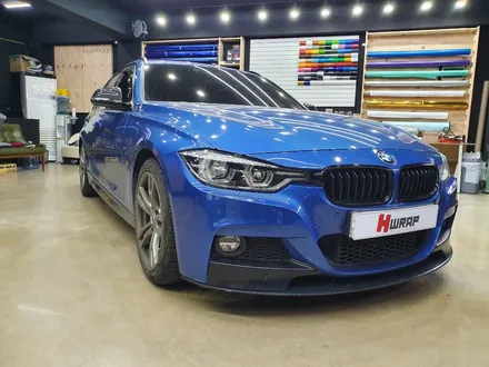 부천전체랩핑 전문업체 에이치랩 BMW 3시리즈 320d m퍼포먼스 데칼 시공 / 부천 소사구 송내동