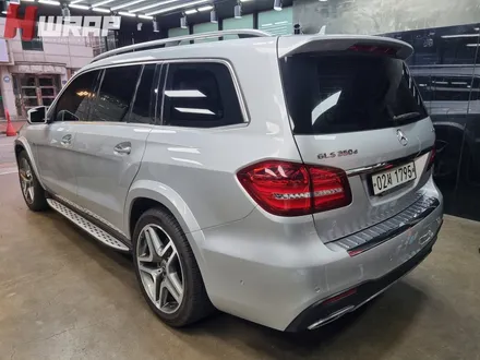 부천 랩핑 GLS350d 실버! 에이버리 유광화이트로 새롭게 / 부천 소사구 송내동