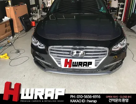 그랜져IG랩핑 블랙 홀로그램 전체랩핑 [에이치랩] 시공후기 / 부천 소사구 송내동