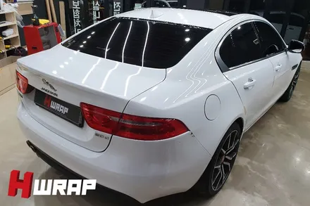목동랩핑 재규어 XE 사고보험처리 앞범퍼랩핑 [에이치랩] 시공후기 / 부천 소사구 송내동