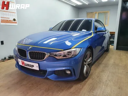 4시리즈 컨버터블 에이버리 그레이 BMW랩핑 에이치랩(hwrap) / 부천 소사구 송내동