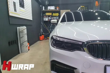 인천라이트필름 BMW G30 5시리즈 퍼플톤 h랩 시공후기 / 부천 소사구 송내동