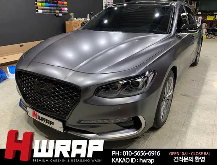인천랩핑 현대 그랜져IG 전체랩핑 시공 [에이치랩] 후기 / 부천 소사구 송내동