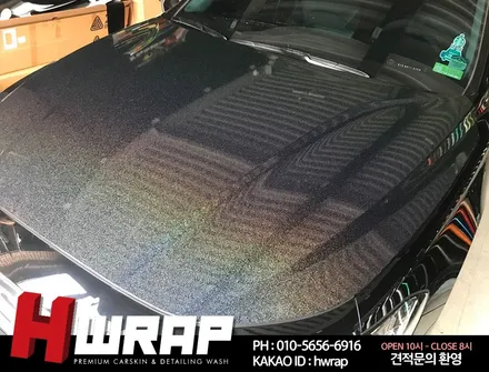 그랜져IG랩핑 블랙 홀로그램 전체랩핑 [에이치랩] 시공후기 / 부천 소사구 송내동