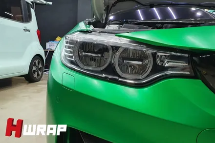 부천라이트필름 BMW M4 컨버터블 [에이치랩] 시공후기 / 부천 소사구 송내동