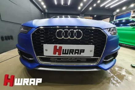 시흥랩핑 부천랩핑 라이트필름 아우디 A6 부천래핑 [Hwrap] 시공후기 / 부천 소사구 송내동