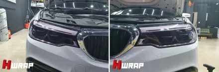 인천라이트필름 BMW G30 5시리즈 퍼플톤 h랩 시공후기 / 부천 소사구 송내동