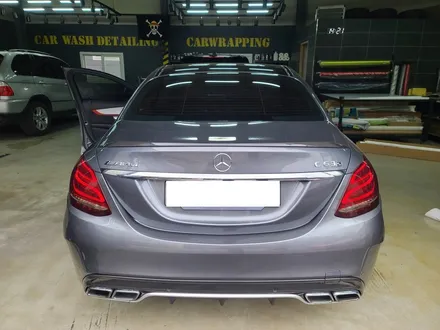 C63S AMG, 크롬샤틴블루 전체랩핑으로 이미지 변신! / 하남 하산곡동