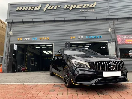 미사랩핑 CLA45AMG 에디션 블랙색상에서 보라돌이로 변신! / 하남 하산곡동