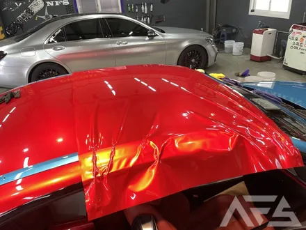 하남 미사 랩핑 전문샵 니드포스피드 BMW 430i 컨버터블 택랩 블러드레드 시공 / 포인트 랩핑 / 하남 하산곡동