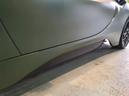 봄맞이 파격변신, BMW I8 교복입히기! 국방색무광랩핑과 휠도색! / 하남 하산곡동