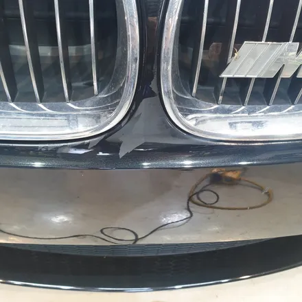 하남외형복원, BMW 5시리즈 스카이블루 랩핑 재시공! / 하남 하산곡동