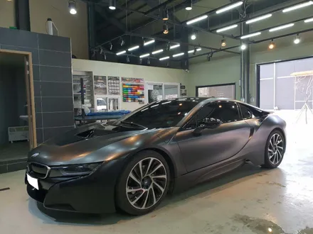 봄맞이 파격변신, BMW I8 교복입히기! 국방색무광랩핑과 휠도색! / 하남 하산곡동
