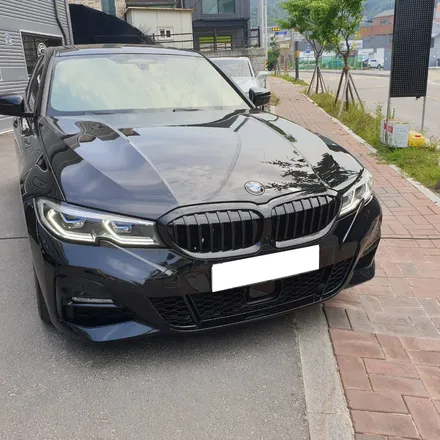 그릴 파츠 교환 비싸?!  그릴랩핑으로 같은 느낌, 저렴한 가격?! BMW 3시리즈 G20 그릴랩핑! / 하남 하산곡동