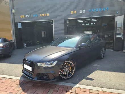 용인에서 하남미사까지 아우디 A6전체랩핑하러 방문!!/용인랩핑/ / 하남 하산곡동