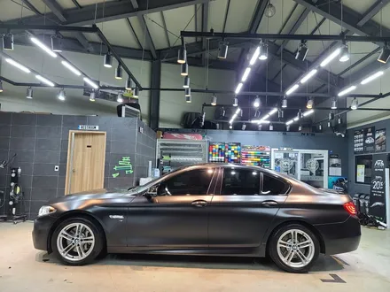 BMW 5시리즈(F10) / 3M 사틴블랙 전체랩핑 / 하남니드포 / 하남 하산곡동