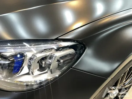 [경기광주] AMG C63S 전체랩핑 / 크롬죽이기 / 블랙무광 휠 도색 시공하러 니드포스피드 하남에 입고되어 변신!! / 하남 하산곡동