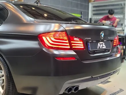 BMW 5시리즈(F10) / 3M 사틴블랙 전체랩핑 / 하남니드포 / 하남 하산곡동