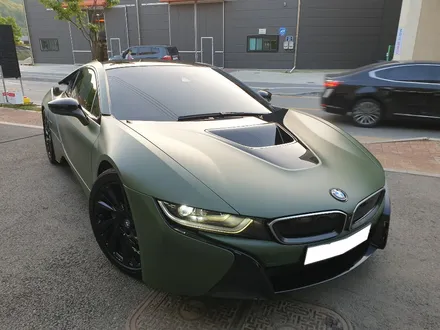 봄맞이 파격변신, BMW I8 교복입히기! 국방색무광랩핑과 휠도색! / 하남 하산곡동