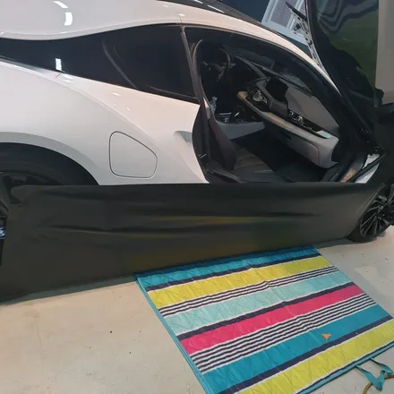 NFS(니드포스피드),스포츠카 BMW I8 블랙무광으로 전체랩핑 / 하남 하산곡동