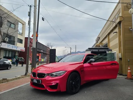 랩핑 전문샵 니드포스피드하남 랩핑보험처리, 보험사고처리(수리) BMW M4 전체랩핑, 부분랩핑 시공 / 하남 하산곡동