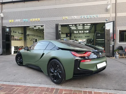 봄맞이 파격변신, BMW I8 교복입히기! 국방색무광랩핑과 휠도색! / 하남 하산곡동