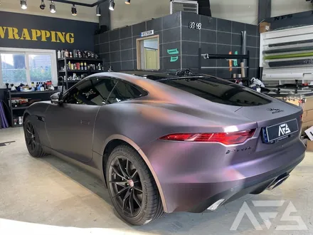 경기광주 부근 하남미사 랩핑 전문샵 재규어 F-TYPE (F타입) LB필름 퍼플 풀시공 / 하남 하산곡동