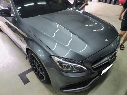C63S AMG, 크롬샤틴블루 전체랩핑으로 이미지 변신! / 하남 하산곡동