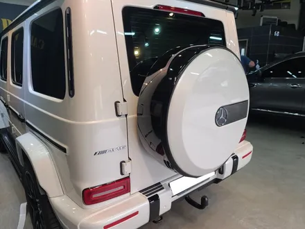 신형지바겐(G63AMG),스페어타이어커버 및 포인트 블랙유광랩핑 / 하남 하산곡동
