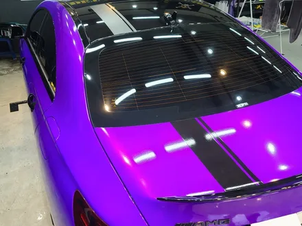 미사랩핑 CLA45AMG 에디션 블랙색상에서 보라돌이로 변신! / 하남 하산곡동