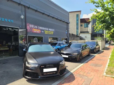 용인에서 하남미사까지 아우디 A6전체랩핑하러 방문!!/용인랩핑/ / 하남 하산곡동