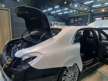송파에서 오신 마이바흐 S500 W222 화이트펄 전체랩핑! / 하남 하산곡동