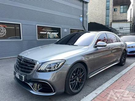 하남 미사 랩핑 전문샵 벤츠 S클래스 S63 실버 투톤랩핑 시공 / 하남 하산곡동