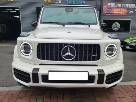 신형지바겐(G63AMG),스페어타이어커버 및 포인트 블랙유광랩핑 / 하남 하산곡동