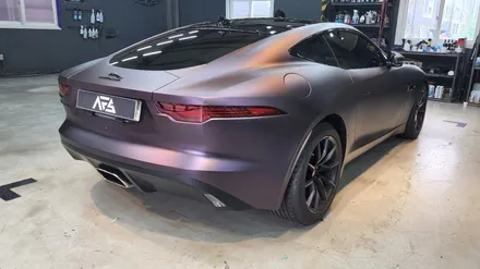 경기광주 부근 하남미사 랩핑 전문샵 재규어 F-TYPE (F타입) LB필름 퍼플 풀시공 / 하남 하산곡동