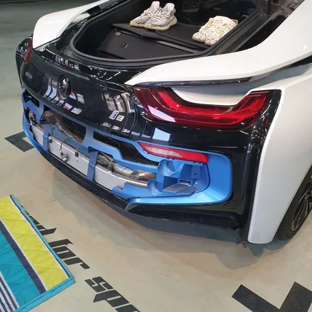 NFS(니드포스피드),스포츠카 BMW I8 블랙무광으로 전체랩핑 / 하남 하산곡동