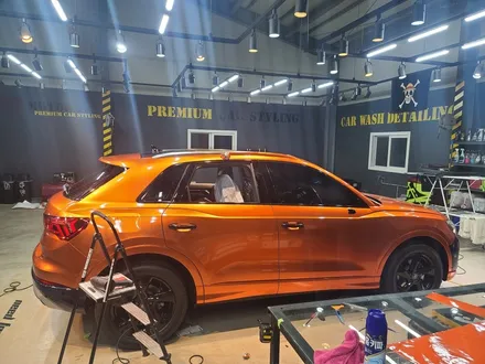 신형Q3 택랩 Gloss Aluminium Paprika Orange로 전체랩핑 / 하남 하산곡동