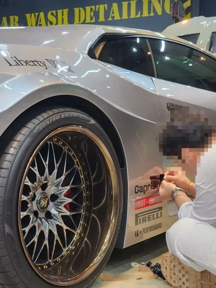 람보르기니 우라칸 아비오 에디션 리버티 워크 풀 바디킷 택랩 전체랩핑 위에 비닐 프로그 전체랩핑 시공 하남 / 미사 랩핑 / 하남 하산곡동