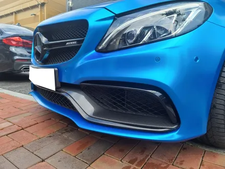 C63S AMG, 크롬샤틴블루 전체랩핑으로 이미지 변신! / 하남 하산곡동