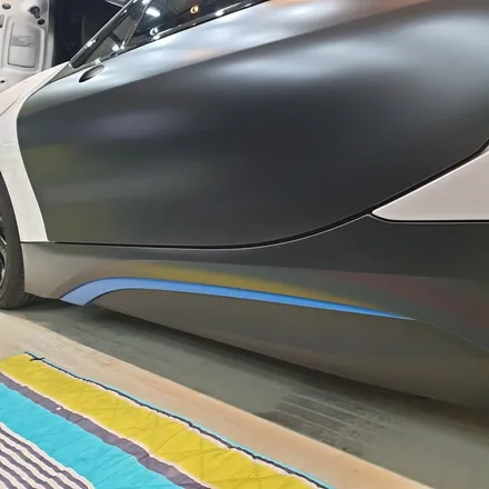 NFS(니드포스피드),스포츠카 BMW I8 블랙무광으로 전체랩핑 / 하남 하산곡동