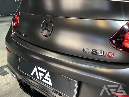 [경기광주] AMG C63S 전체랩핑 / 크롬죽이기 / 블랙무광 휠 도색 시공하러 니드포스피드 하남에 입고되어 변신!! / 하남 하산곡동