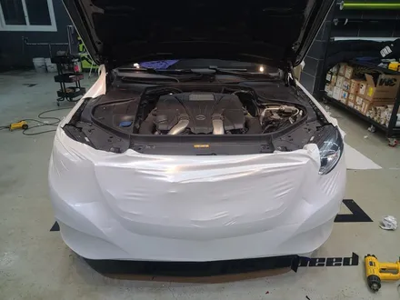 송파에서 오신 마이바흐 S500 W222 화이트펄 전체랩핑! / 하남 하산곡동