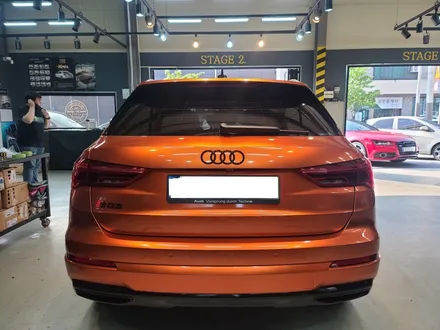 신형Q3 택랩 Gloss Aluminium Paprika Orange로 전체랩핑 / 하남 하산곡동