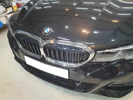 BMW G20 신형 330i 그릴랩핑 블랙유광으로 포인트!! / 하남 하산곡동