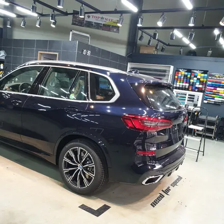 BMW 신형X5 전체랩핑, 대형그릴,몰딩테두리까지는 최초시도?! / 하남 하산곡동
